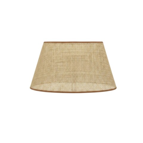 PANTALLA OVAL BEIGE 44.5CM Unica