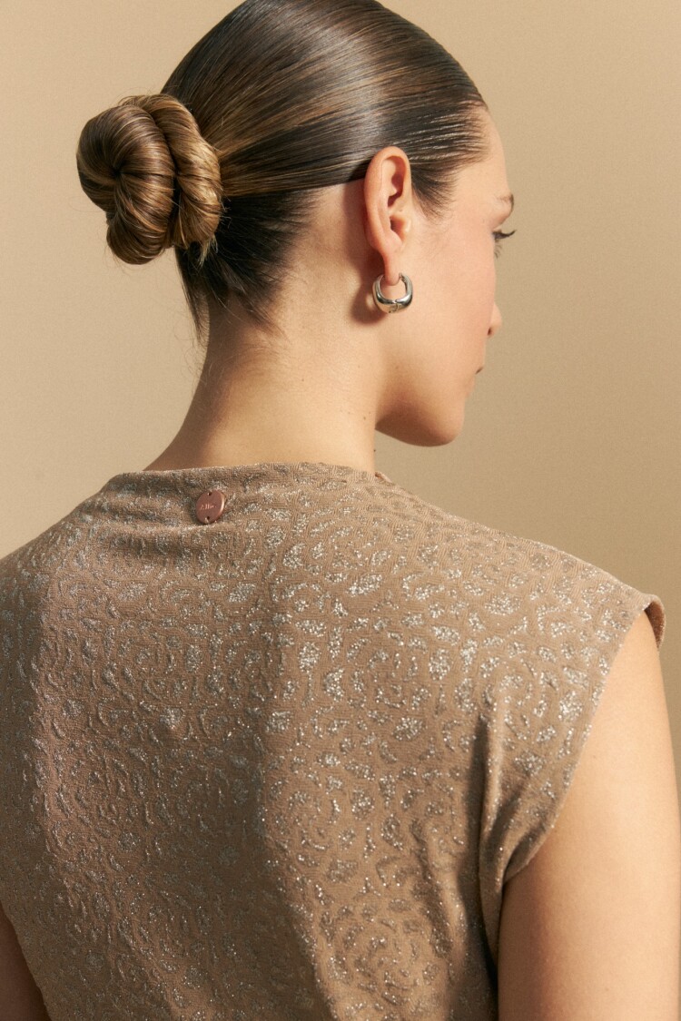 TOP RUMBLE Beige Oscuro