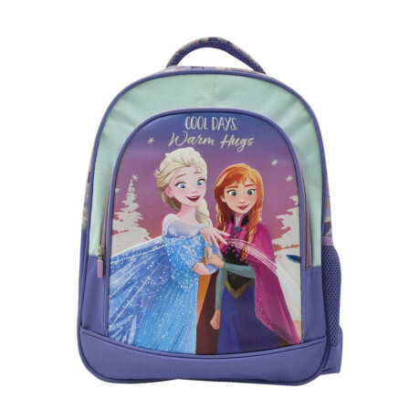 Mochila Infantil Frozen Jacquard Grande 40 x 30 cm Violeta