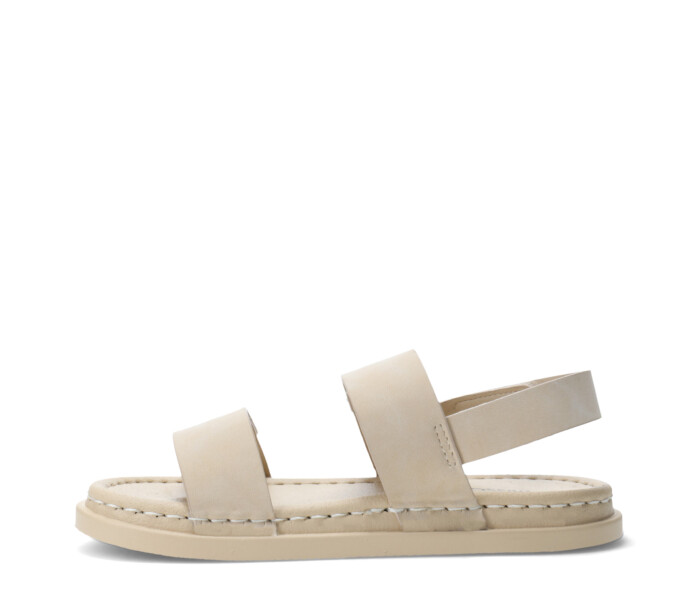 Sandalia de Niña Mini Miss Carol HOLBORN con velcro Beige