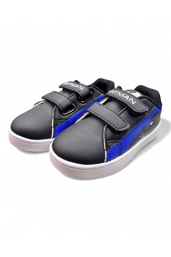 CALZADO DEPORTIVO BATMAN NIÑO 2 VELCROS Negro