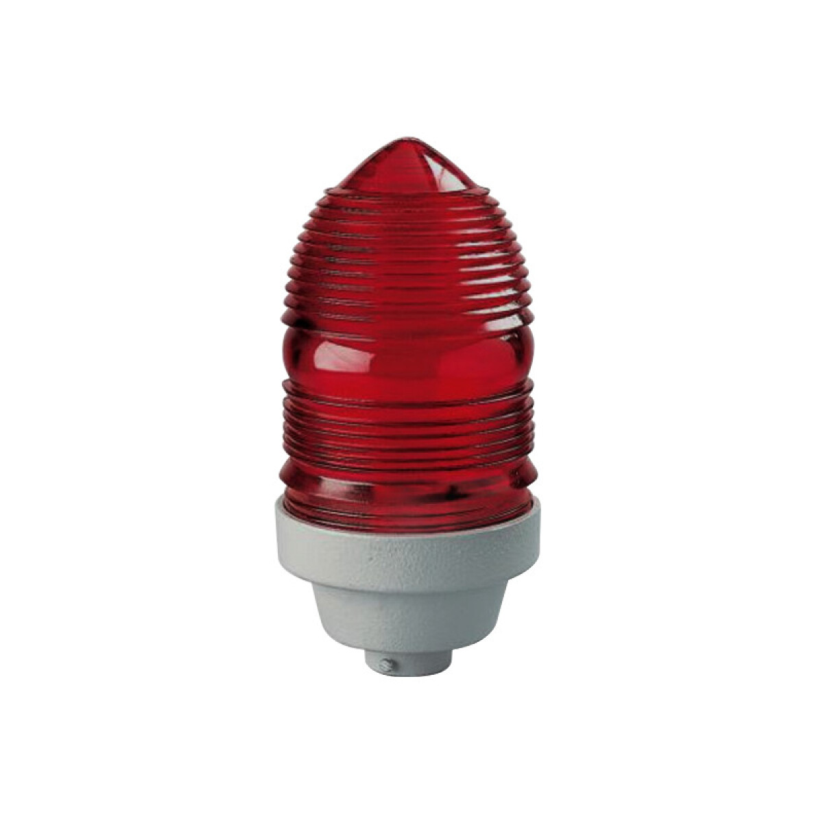 Baliza de señalización rojo apta p/exterior 60W - TE0030 