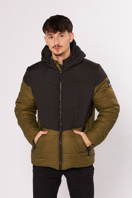 CAMPERA JUANCA RUSTY Militar