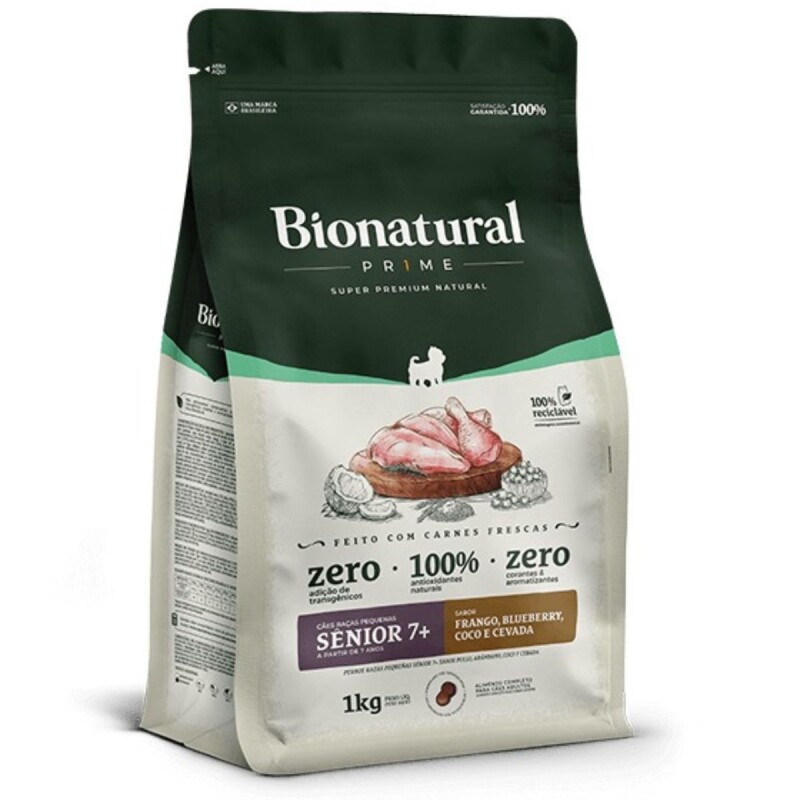 BIONATURAL PERRO SENIOR RAZA PEQUEÑA 2.5 KG BIONATURAL PERRO SENIOR RAZA PEQUEÑA 2.5 KG