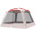Gazebo Impermeable Con Mosquitero Jardin 3,65x3,65m Beige