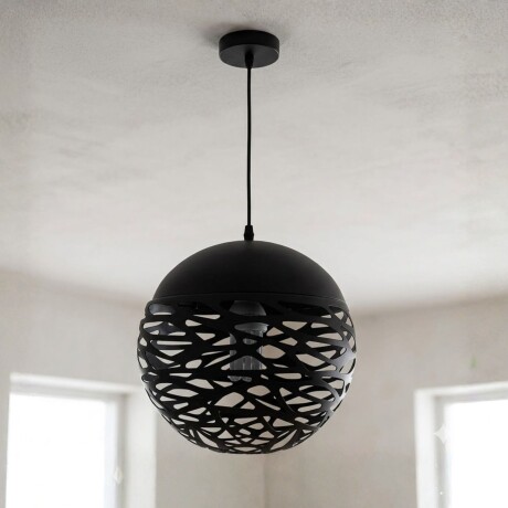 Lampara de techo Hamburgo D20 Negro