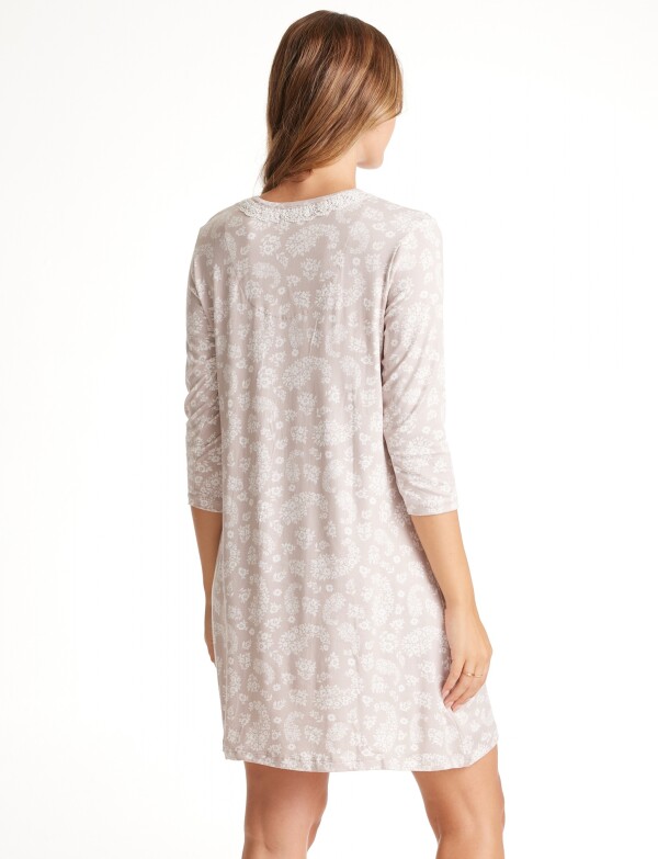 Camison Detalle Crochet BEIGE/MULTI