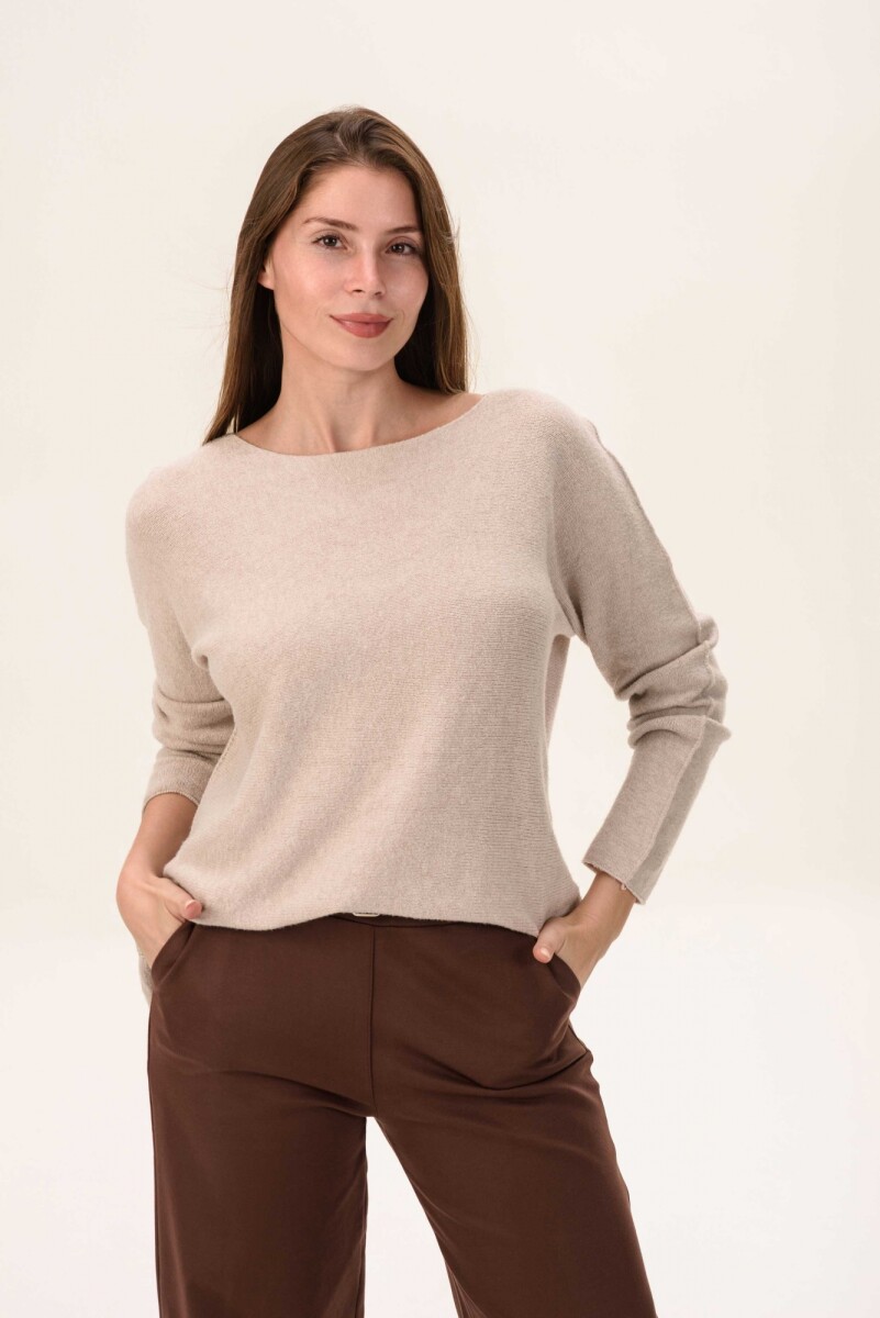 Sweater luna - Beige 