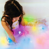 Glo Pals Set personaje + 2 cubos iluminados Blanco (luz multicolor)