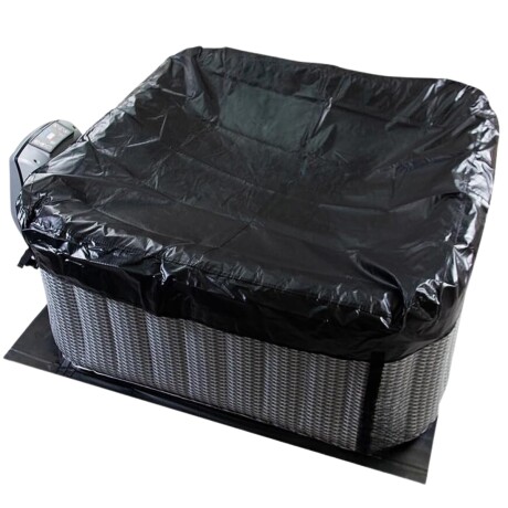 Jacuzzi inflable Square Rattan 4 Jacuzzi inflable Square Rattan 4