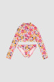 Set dash manga larga 6-18a Boom floral