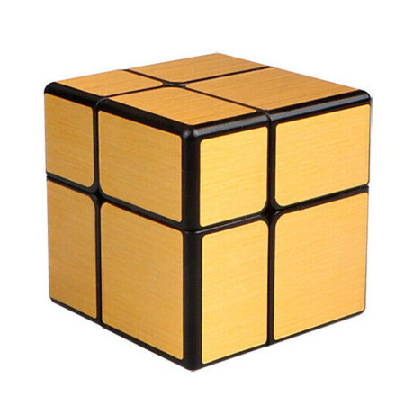 Cubo de Rubik Qiyi Mirror 2X2 Oro Cubo de Rubik Qiyi Mirror 2X2 Oro