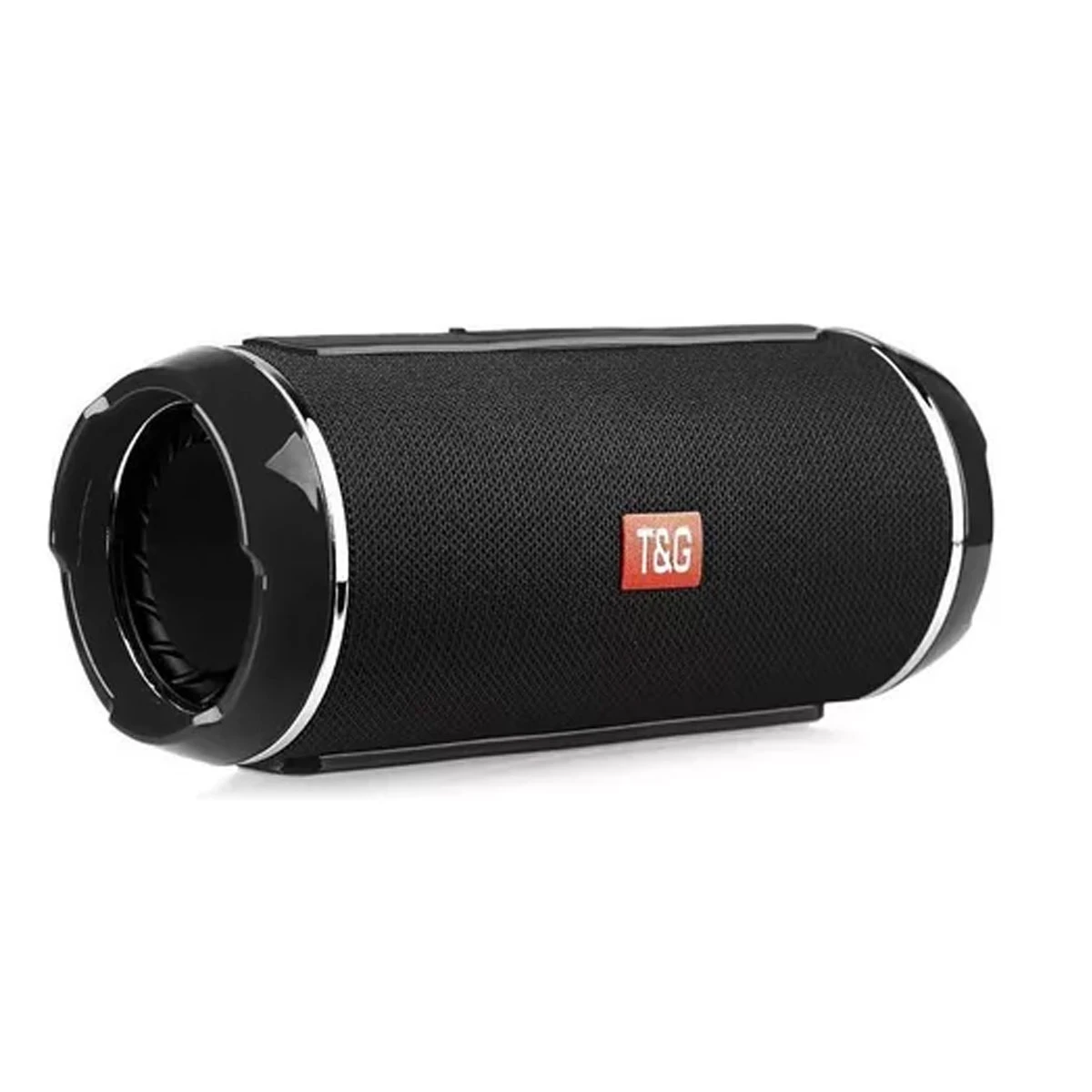 PARLANTE PORTÁTIL BLUETOOTH TG116 CILINDRO SIMIL FLIP NEGRO 