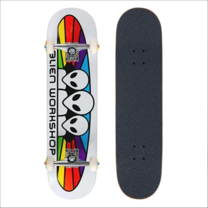 Skate armado Alien Workshop SPECTRUM WHITE 8.0" Skate armado Alien Workshop SPECTRUM WHITE 8.0"