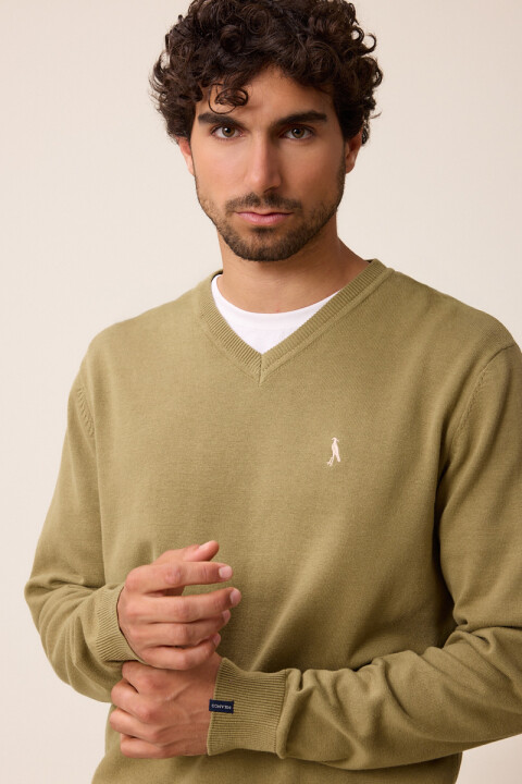 SWEATER PIAVE W26 POLANCO Oliva