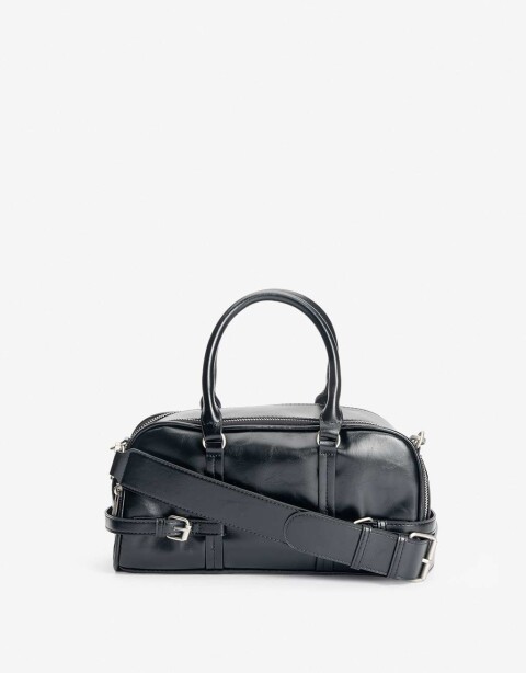 Bowling Cartera Formato Bowling - Negro