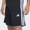 Short Adidas Workout Essentials Base 3 Rayas Negro