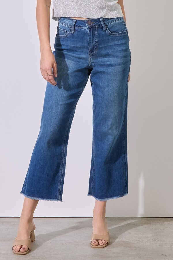 Jean Wide Crop JEAN