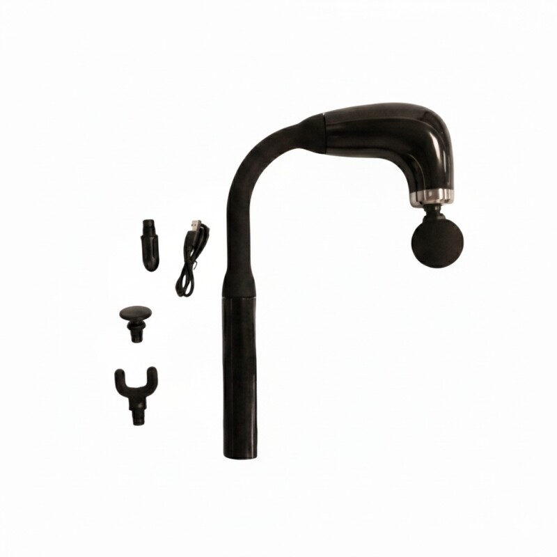 Pistola masajeadora mango extendido para espalda Pistola masajeadora mango extendido para espalda