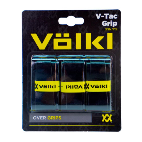 Overgrip Para Raqueta De Tenis Volkl V-Tac Grip Pack x3 Negro