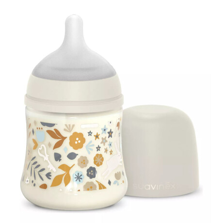 Mamadera Suavinex Bebés +0M 150Ml Tetina Fisio SX PRO Wonder Crema
