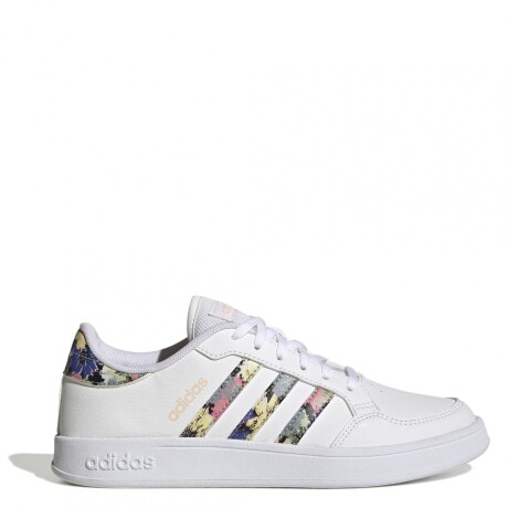 Championes de Mujer Adidas Tenis Breacknet Blanco - Anaranjado