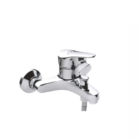 Monocomando ducha exterior c/t Golf bronce cromado Monocomando Ducha Exterior C/t Golf Bronce Cromado
