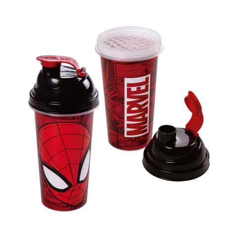 Vaso Plástico Milk Shake 580 ml Spiderman Surtidos
