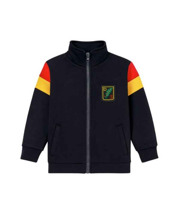 Campera Inicial deportiva Colegio Alemán Negro