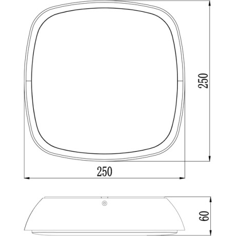 Aplique led plafón IP65 20w Aplique led plafón IP65 20w