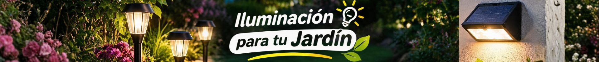 Iluminacion de jardin