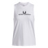 UA Varsity U Tank-WHT WHT-100
