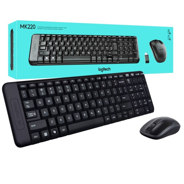 Combo Teclado + Mouse Logitech Mk220 COMBO LOGITECH INALAMBRICO MK220