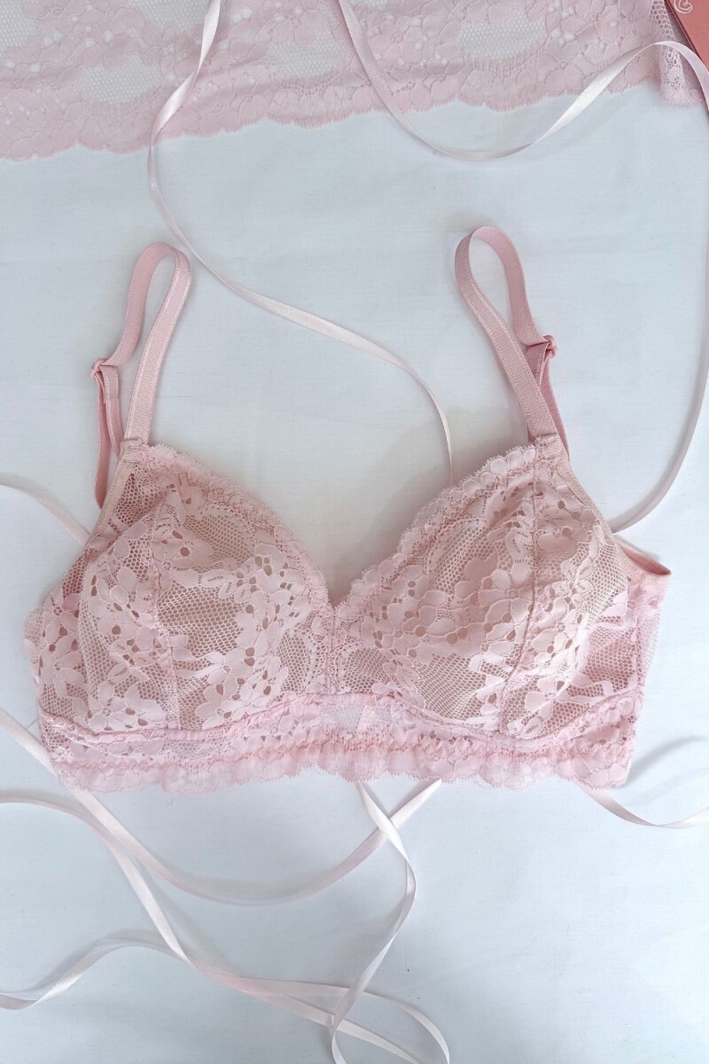 Bralette Alheli - Rosa 