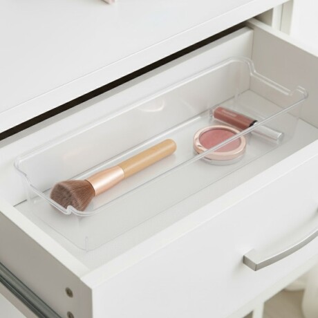 Organizador Acrílico 8,5 x 25,5cm TRANSPARENTE