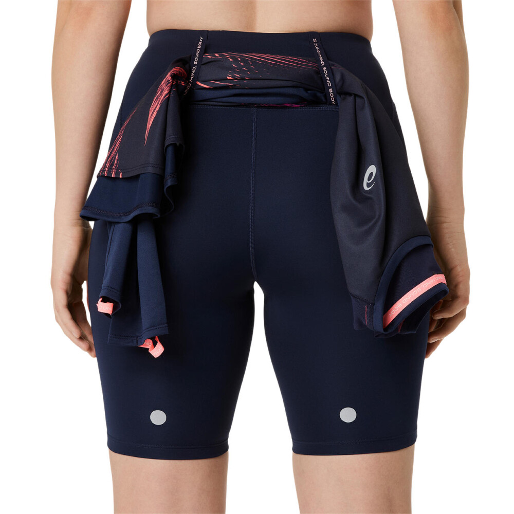 Biker Running Road High Waist 8In Sprinter Mujer Midnight