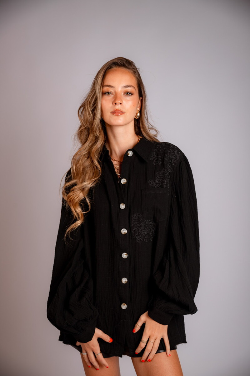 Camisa Luz - negro 