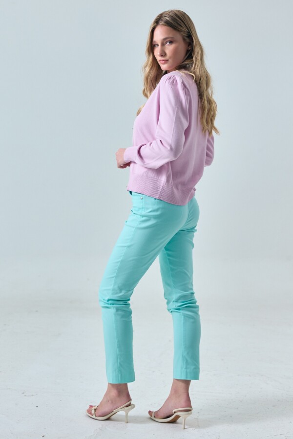 Pantalon Colors VERDE AGUA