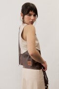 Musculosa Laroche NEGRO Y CRUDO