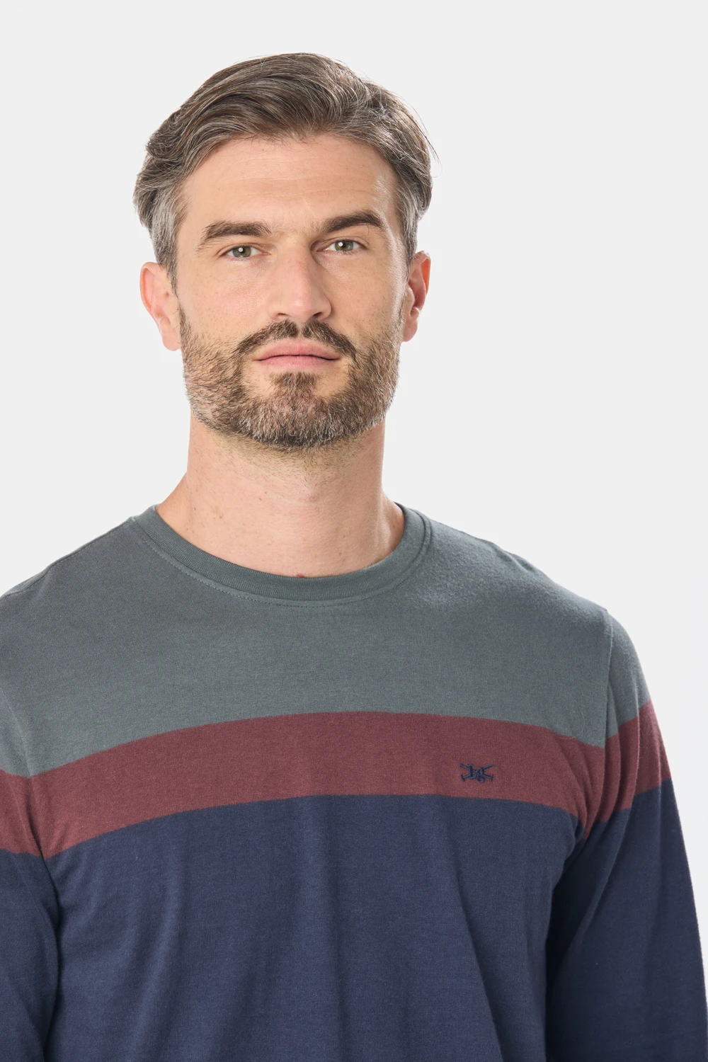 REMERA RAYADA Verde