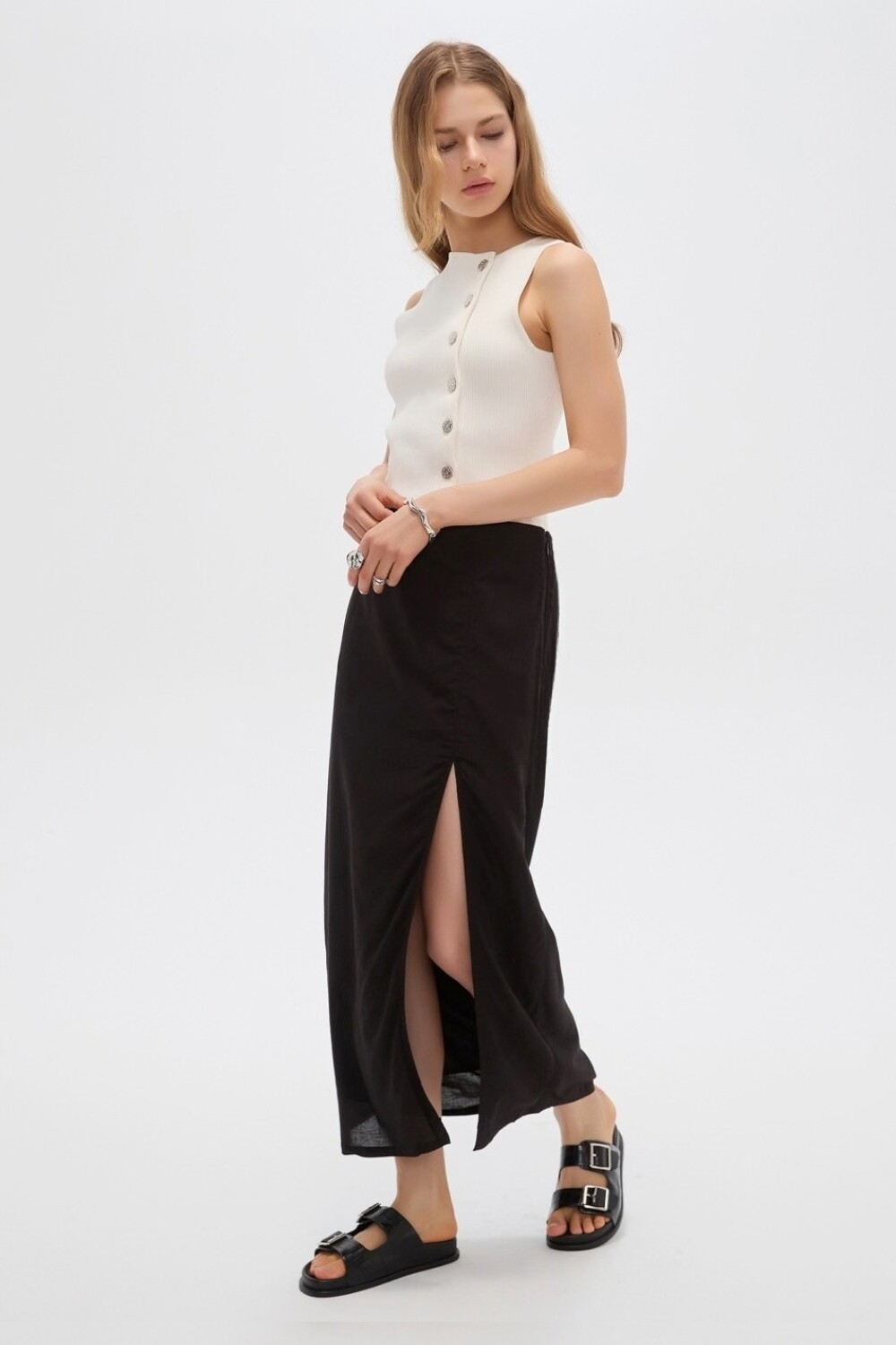 Falda Mirlla Negro