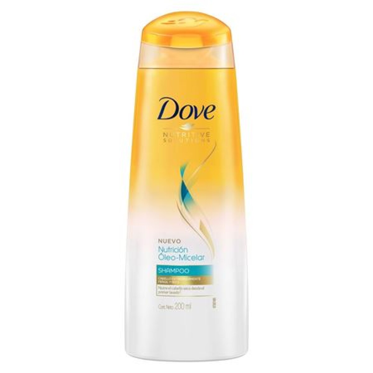 Shampoo Dove 200 Ml. Nutrición óleo Micelar 