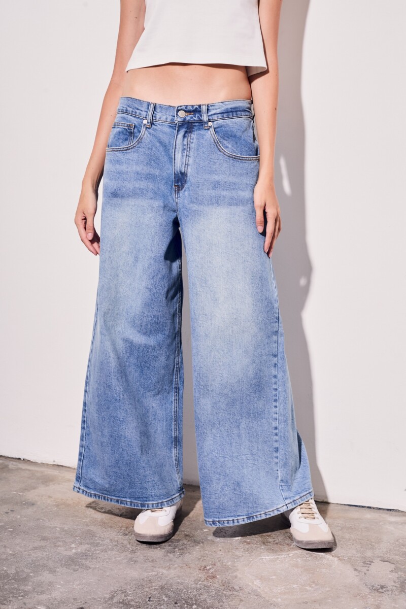 Jean Wide Leg Denim