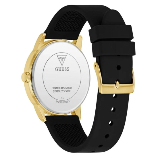 Reloj GUESS SUIT Silicona Negro Esfera 40mm 0