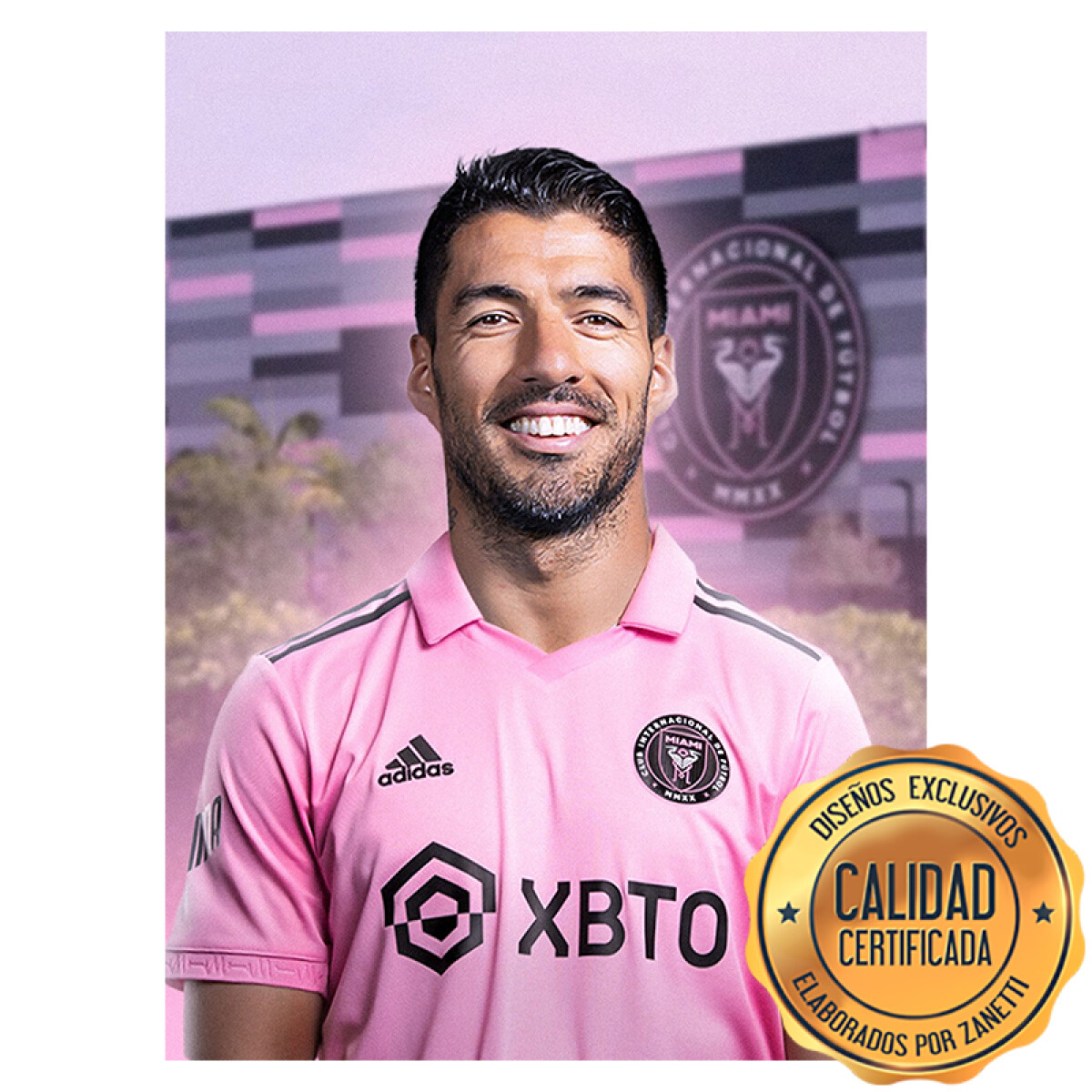 Lámina Inter Miami - Suárez Rect. 