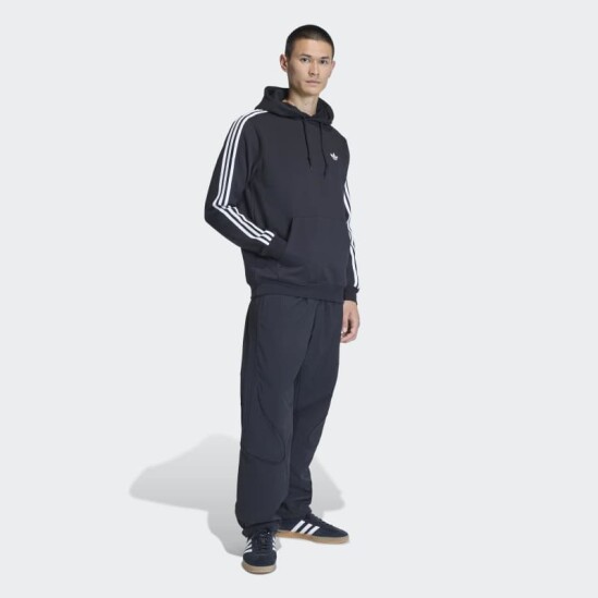 Canguro Adidas 3 Rayas Negro