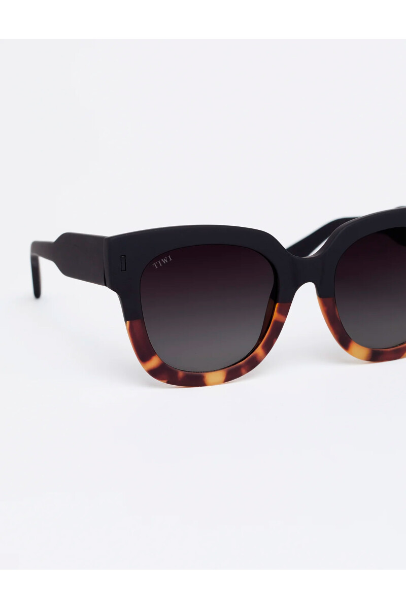 Lentes Tiwi Kerr Bicolor G. Tortoise/black With Burgundy Gradi