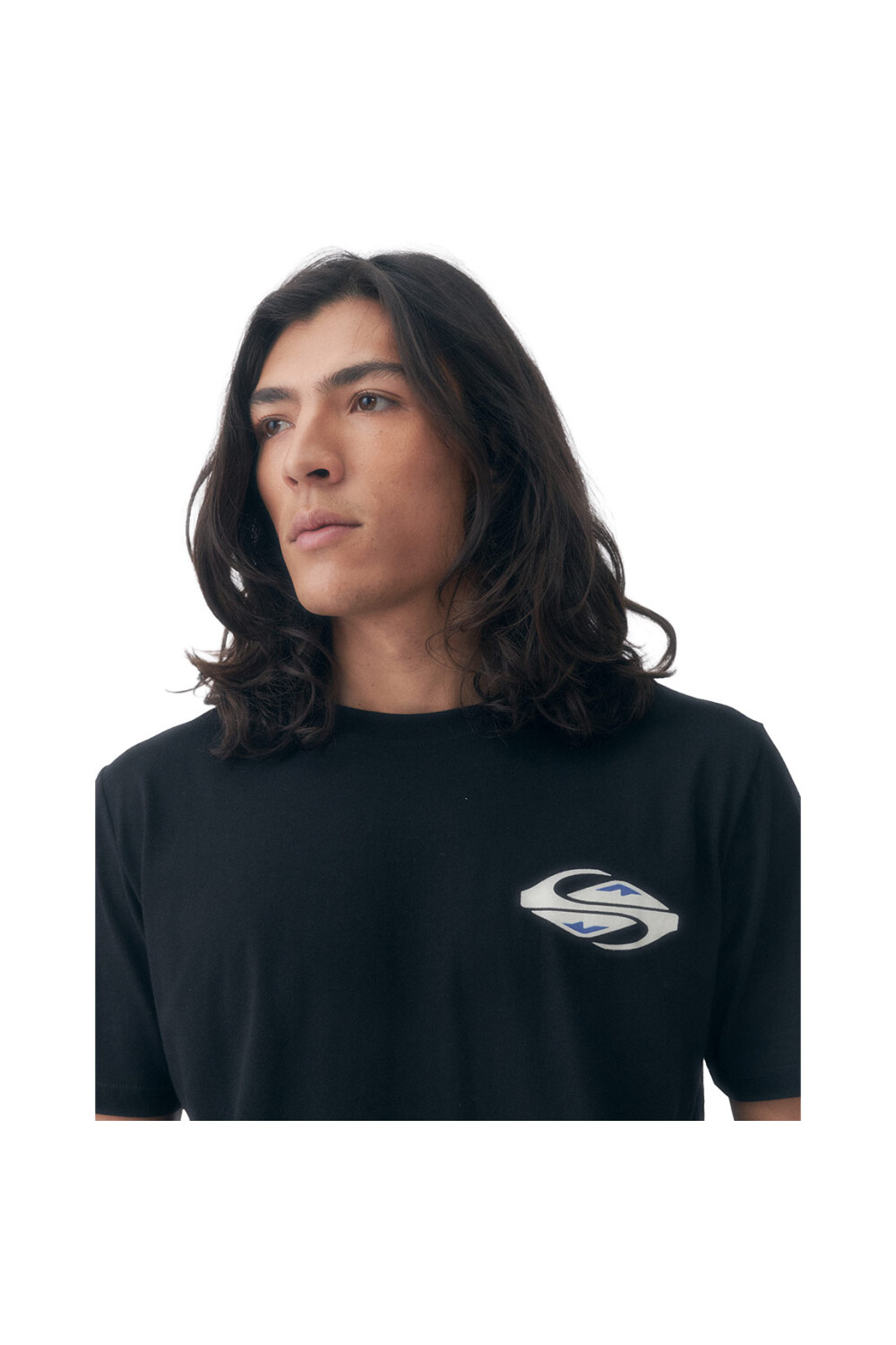 Quiksilver Remera GLOBAL HEAT Hombre - Negro Negro