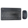 Kit Teclado + Mouse Inalámbrico NEGRO