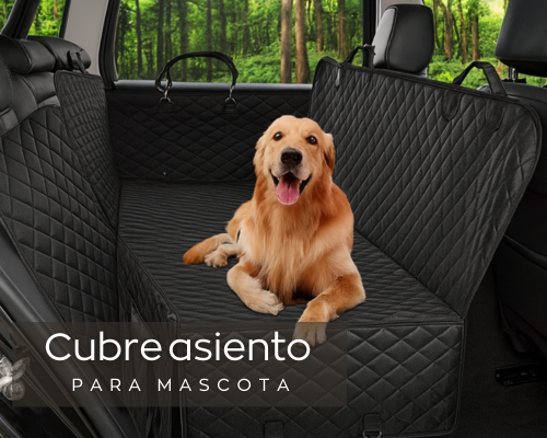 Protector impermeable para asiento trasero – funda para mascotas